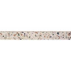 Terrazzo Multicolor sokkel rt. 7,2x60